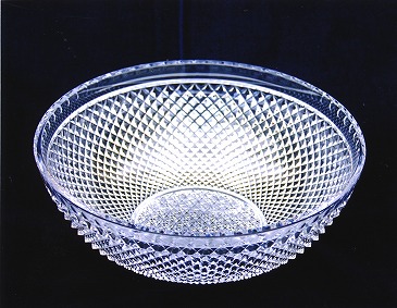 ガラス　江戸切子　小林　淑郎